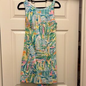 Lilly Pulitzer Colorful Abstract Mini Dress